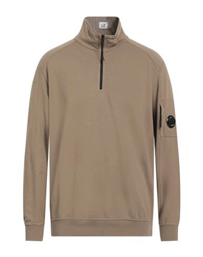 C.p. Company C. P. Company Man Sweatshirt Khaki Size 3xl Cotton In Beige
