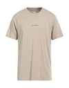 C.p. Company C. P. Company Man T-shirt Beige Size 3xl Cotton