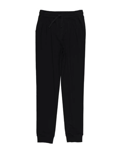 Dolce & Gabbana Babies'  Toddler Boy Pants Black Size 6 Cotton, Elastane