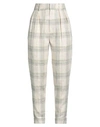 Isabel Marant Woman Pants Cream Size 2 Linen, Silk, Viscose In White