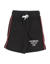 Bikkembergs Babies'  Toddler Boy Shorts & Bermuda Shorts Black Size 5 Cotton