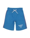 Bikkembergs Toddler Boy Shorts & Bermuda Shorts Azure Size 5 Cotton In Blue
