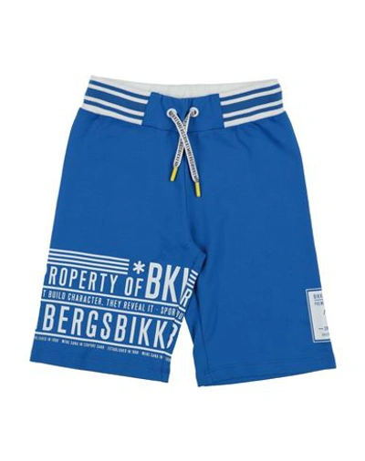 Bikkembergs Babies'  Toddler Boy Shorts & Bermuda Shorts Azure Size 5 Cotton In Blue