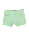 Pinko Up Babies'  Toddler Girl Shorts & Bermuda Shorts Light Green Size 3 Cotton, Elastane