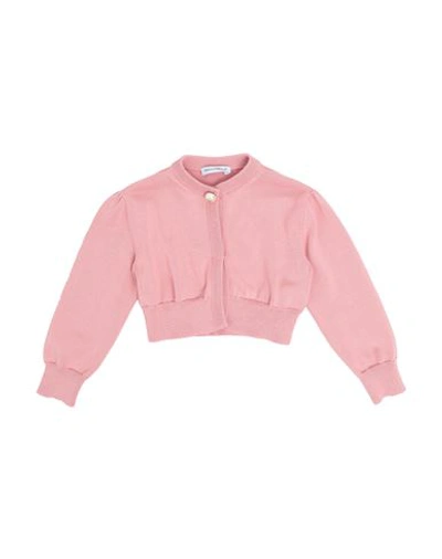 Dolce & Gabbana Babies'  Newborn Girl Cardigan Pink Size 3 Cotton