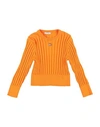 Dolce & Gabbana Babies'  Toddler Girl Sweater Orange Size 3 Cotton, Bronze