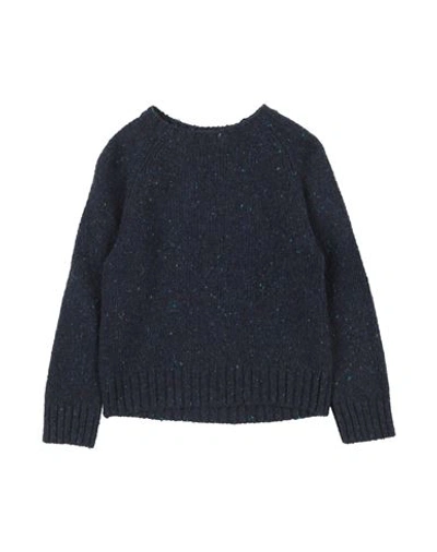 Aspesi Toddler Boy Sweater Midnight Blue Size 6 Wool, Polyamide, Viscose In Blue