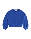 L:Ú L:Ú BY MISS GRANT L:Ú L:Ú BY MISS GRANT TODDLER GIRL SWEATER BLUE SIZE 6 POLYESTER, VISCOSE