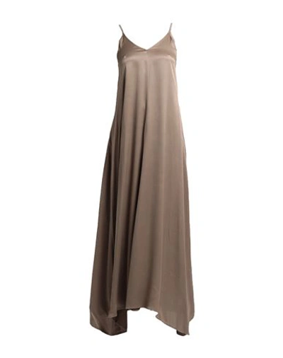 Liu •jo Long Dresses In Beige