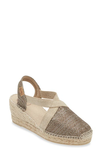 Toni Pons 'triton' Espadrille Wedge In Olive