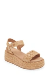 CHOCOLAT BLU LACY PLATFORM WEDGE SANDAL