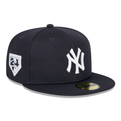 New Era Navy New York Yankees 2024 Spring Training 59fifty Fitted Hat