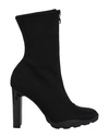 Alexander Mcqueen Slim Tread Boots In Black