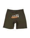 Dsquared2 Logo-print Track Shorts In Green