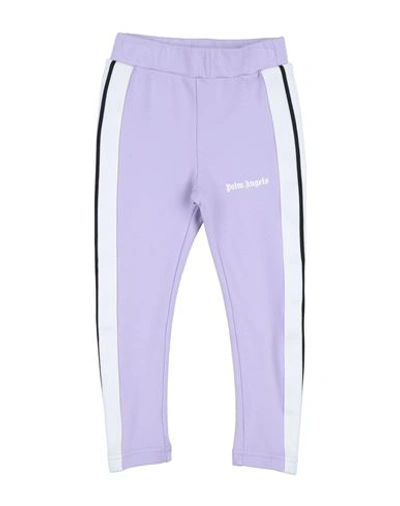 Palm Angels Babies'  Toddler Girl Leggings Light Purple Size 4 Cotton, Polyester
