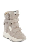 Isabel Marant Balskee Platform Sneaker In 02gy Grey