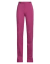 Pinko Woman Pants Magenta Size 10 Viscose, Polyamide, Elastane