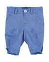 Harmont & Blaine Babies'  Newborn Boy Pants Azure Size 3 Linen In Blue