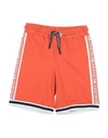 Bikkembergs Babies'  Toddler Boy Shorts & Bermuda Shorts Orange Size 5 Cotton