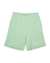 Msgm Babies'  Toddler Boy Shorts & Bermuda Shorts Light Green Size 6 Cotton