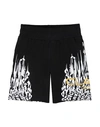 Cavalli Class Babies'  Toddler Girl Shorts & Bermuda Shorts Black Size 6 Cotton, Elastane