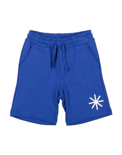 Manuel Ritz Babies'  Toddler Boy Shorts & Bermuda Shorts Bright Blue Size 6 Cotton