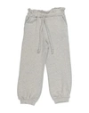 Meilisa Bai Toddler Girl Pants Grey Size 7 Acrylic, Cotton, Elastane In Grey