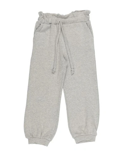 Meilisa Bai Babies'  Toddler Girl Pants Grey Size 5 Acrylic, Cotton, Elastane