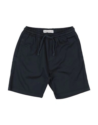 Manuel Ritz Babies'  Toddler Boy Shorts & Bermuda Shorts Midnight Blue Size 4 Cotton, Elastane