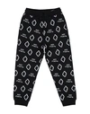 Marcelo Burlon County Of Milan Marcelo Burlon Toddler Boy Pants Black Size 6 Cotton, Polyester, Elastane In Black