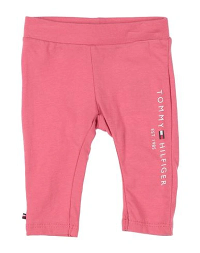 Tommy Hilfiger Babies'  Newborn Girl Pants Pink Size 0 Cotton, Elastane