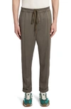 Tom Ford Fluid Viscose Blend Cady Joggers In Brown