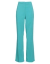 Pinko Woman Pants Turquoise Size 2 Polyester, Elastane In Blue