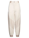 ELEVENTY ELEVENTY WOMAN PANTS BEIGE SIZE M VISCOSE, POLYAMIDE, ELASTANE, POLYESTER