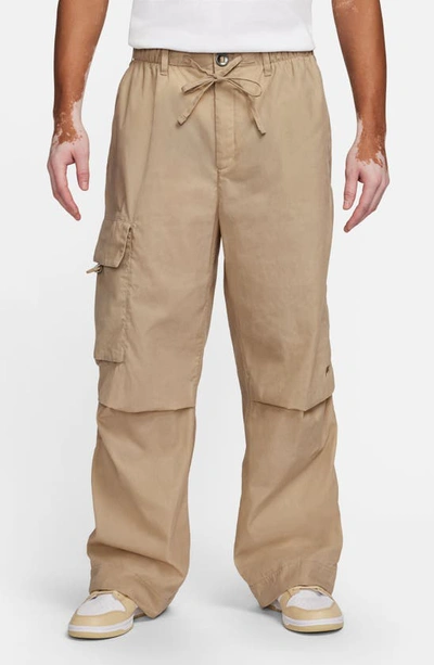 Nike Men's  Sportswear Tech Pack Waxed Canvas Cargo Trousers In Brown
