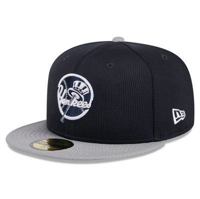 New Era Navy New York Yankees 2024 Batting Practice 59fifty Fitted Hat