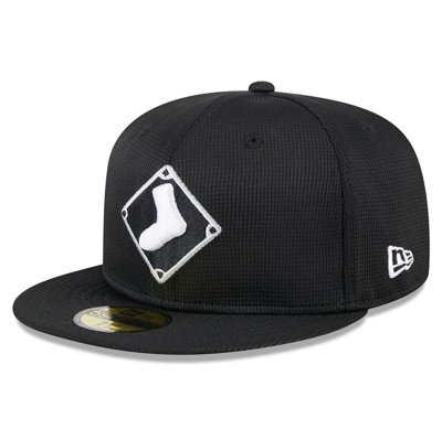 New Era Black Chicago White Sox 2024 Batting Practice 59fifty Fitted Hat