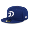 New Era Royal Los Angeles Dodgers 2024 Batting Practice 59fifty Fitted Hat In Royal
