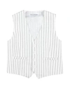 Daniele Alessandrini Toddler Boy Tailored Vest White Size 5 Cotton, Polyester, Polyamide In White