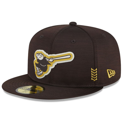 New Era Brown San Diego Padres 2024 Clubhouse 59fifty Fitted Hat