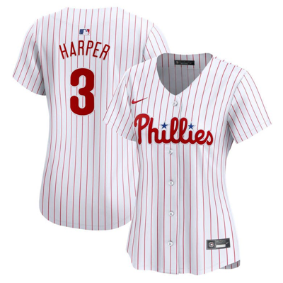 Nike Bryce Harper White Philadelphia Phillies Home Limited Player Jersey