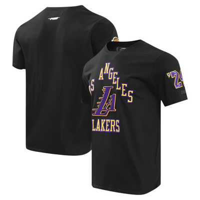 Pro Standard Black Los Angeles Lakers T-shirt