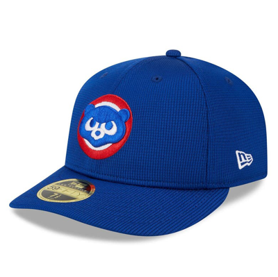New Era Royal Chicago Cubs 2024 Batting Practice Low Profile 59fifty Fitted Hat