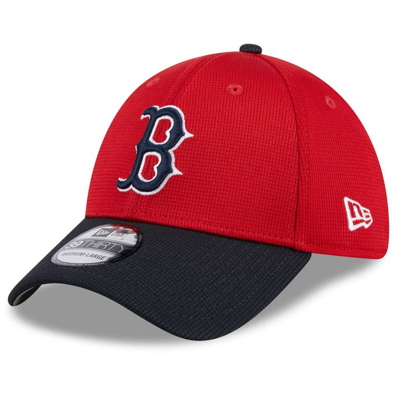 New Era Red Boston Red Sox 2024 Batting Practice 39thirty Flex Hat