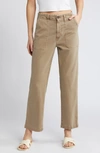 Ag Analeigh High Waist Jeans In Sulfur Desert Taupe