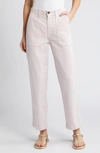 Ag Analeigh High Waist Jeans In Sulfur Sweet Orchid