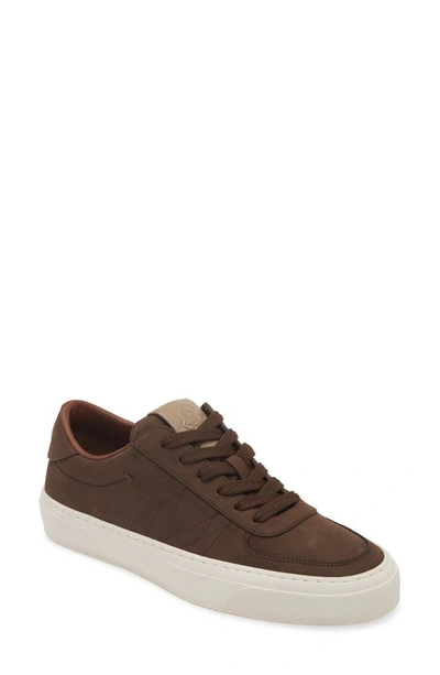 Moncler Monclub Low Top Sneaker In Brown