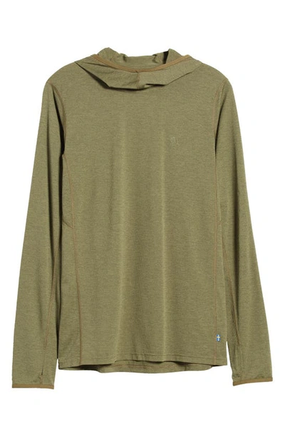 Fjall Raven Abisko Hoodie In Green