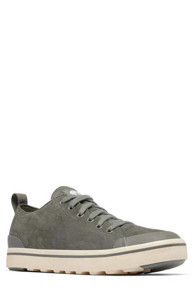 Sorel Men's Metro Ii Low Waterproof Lace-up Sneakers In Quarry,chalk