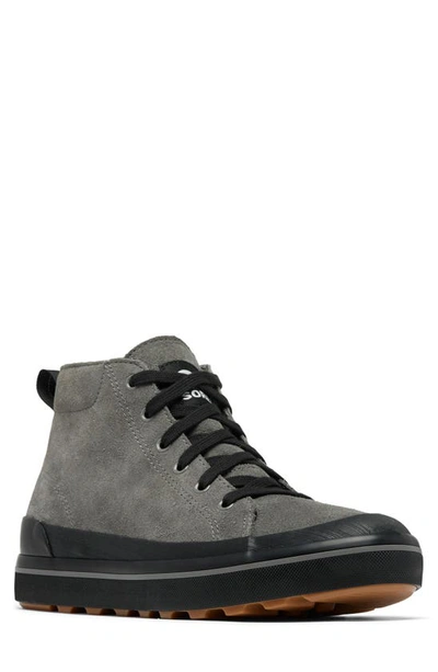 Sorel Metro™ Ii Waterproof Chukka Sneaker In Quarry/ Black